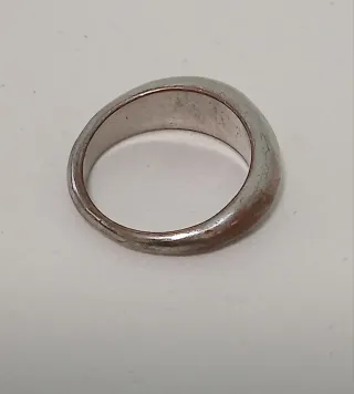 Anillo antiguo plateado