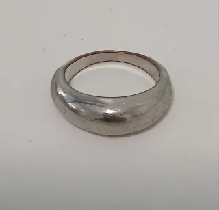 Anillo antiguo plateado