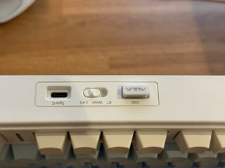 Teclado Aula F75 Azul/Blanco