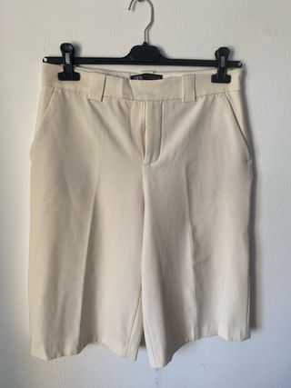 Bermuda Zara Beige Talla M