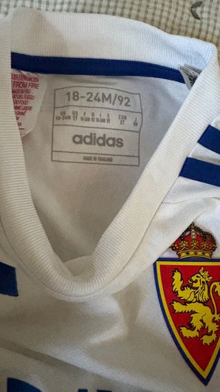 Equipación Real Zaragoza Infantil