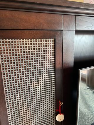 Mueble TV madera y metal