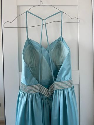 Vestido de fiesta de seda