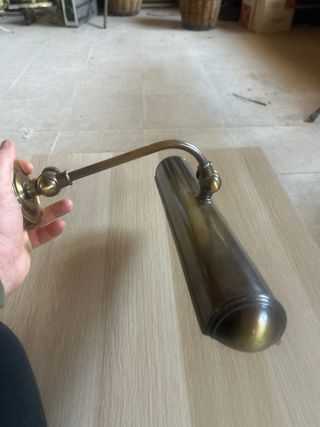 Lámpara Vintage Metal Dorado