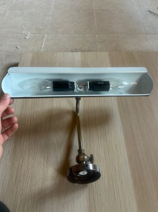 Lámpara Vintage Metal Dorado