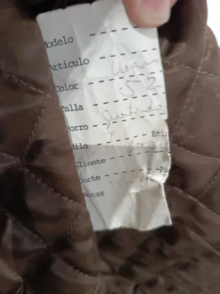 Abrigo de piel tres cuartos Roldie Pérez Roldán