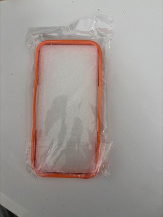 Funda iPhone 17 Pro Negro y Naranja