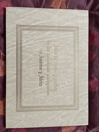 Atlas de mapas y posesiones