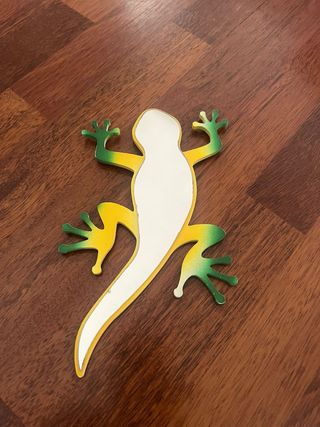 Decorazione a forma di lucertola