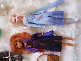 Muñecos Frozen Anna, Elsa, Kristoff y Olaf
