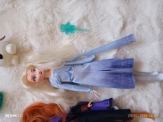 Muñecos Frozen Anna, Elsa, Kristoff y Olaf