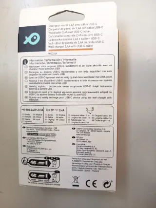 Cargador de pared USB C