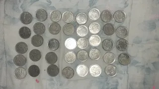39 Monedas 5 Pesetas