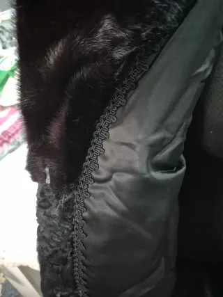 Cappotto Astrakan Nero