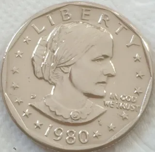 Moneda 1980 In God We Trust