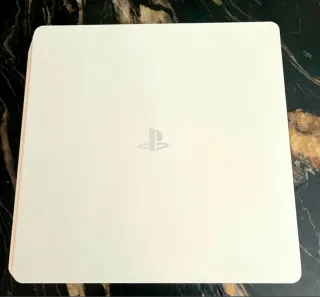 PS4 Slim Blanca 500GB + 2 Mandos y Juegos