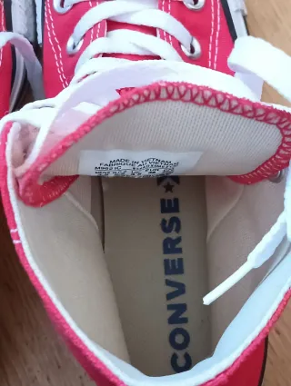 Converse All Star Bota Roja Talla 36