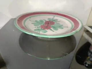 Piatto Ceramica Solimene Vietri Vintage