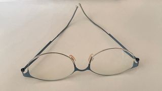 Gafas Lindberg Titanio Azul/Plata Graduadas