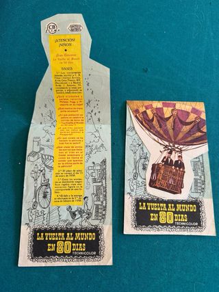 Lote Programas de cine antiguos de coleccionismo