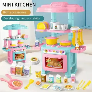 Mini cucina per bambini con accessori