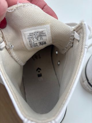 Converse Bota Blanca Talla 39