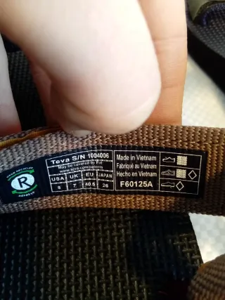 Sandalias Teva Hombre Multicolor