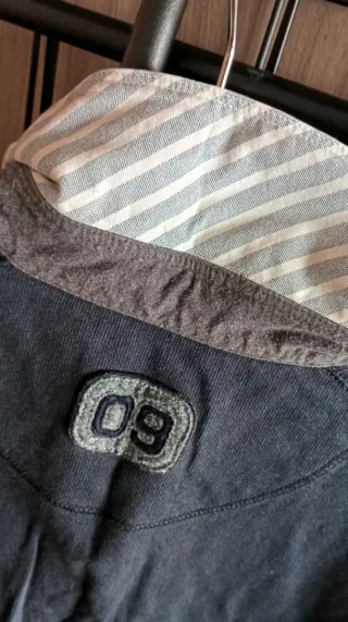 Polo Hugo Boss Manga Larga azul marino