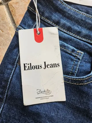 Jeans Eilous Jeans dritti blu