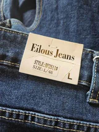 Jeans Eilous Jeans dritti blu