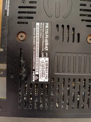 Tarjeta Gráfica EVGA GFORCE GTX1080ti