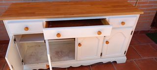 Mueble de cocina de pino