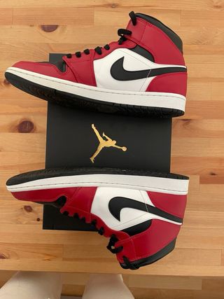 Jordan 1 Mid Chicago Toe Zapatillas