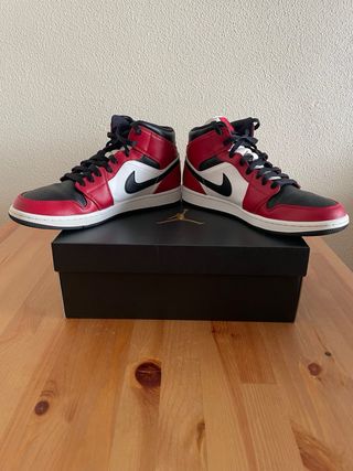 Jordan 1 Mid Chicago Toe Zapatillas