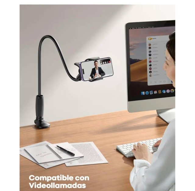 Supporto per collo girevole Lamicall per cellulare/Nintendo Switch