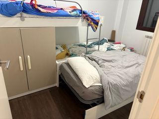 Litera triple infantil con armario