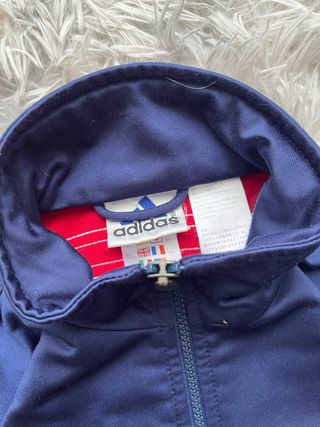 Chaqueta Adidas Vintage 90s Azul Marino