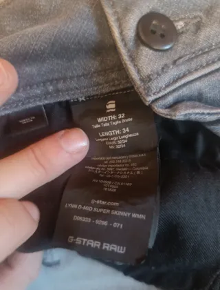 Pantalón pitillo G-Star RAW mujer W32 L34