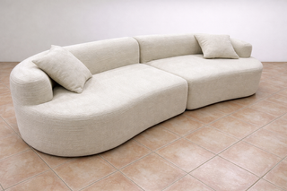 SOFÁ MODERNO BEIGE MODULAR 270cm NUEVO