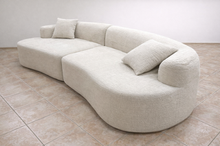 SOFÁ MODERNO BEIGE MODULAR 270cm NUEVO