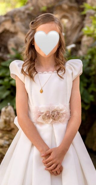 Vestido de Comunión Rosa Clará