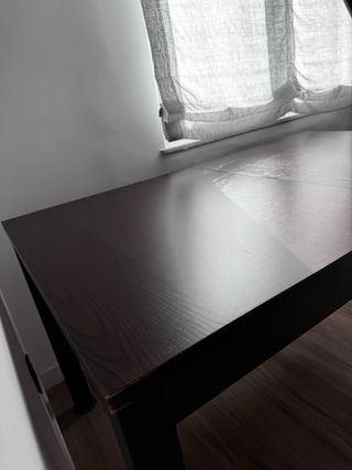 Mesa de comedor extensible madera