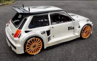 6 Pósters Renault 5 Copa Turbo