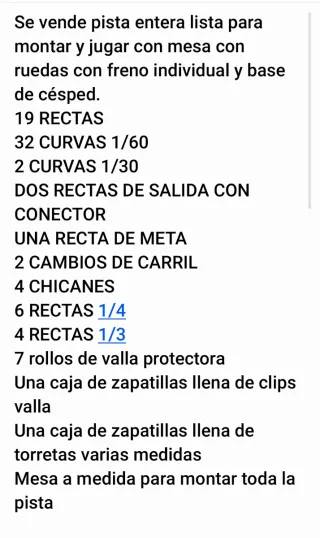 Circuito Escalextric Carrera como nuevo