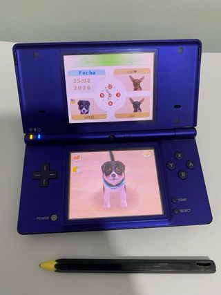 Nintendo DSi, cargador y juegos