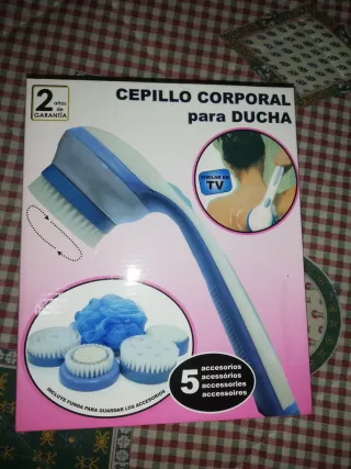 Cepillo Corporal para Ducha con Accesorios