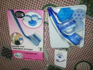 Cepillo Corporal para Ducha con Accesorios