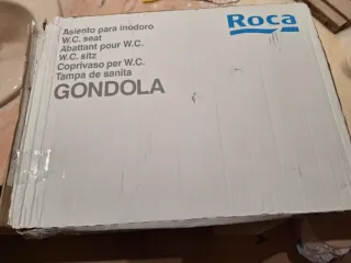 Tapa WC Roca Gondola Blanca
