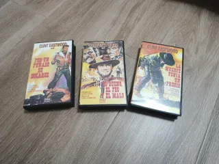 Colección 3 Películas VHS Clint Eastwood