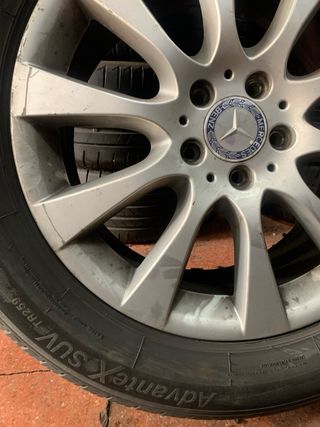 Llantas 18” con Neumáticos Mercedes